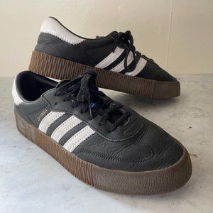 Adidas Samba mid platform sneakers